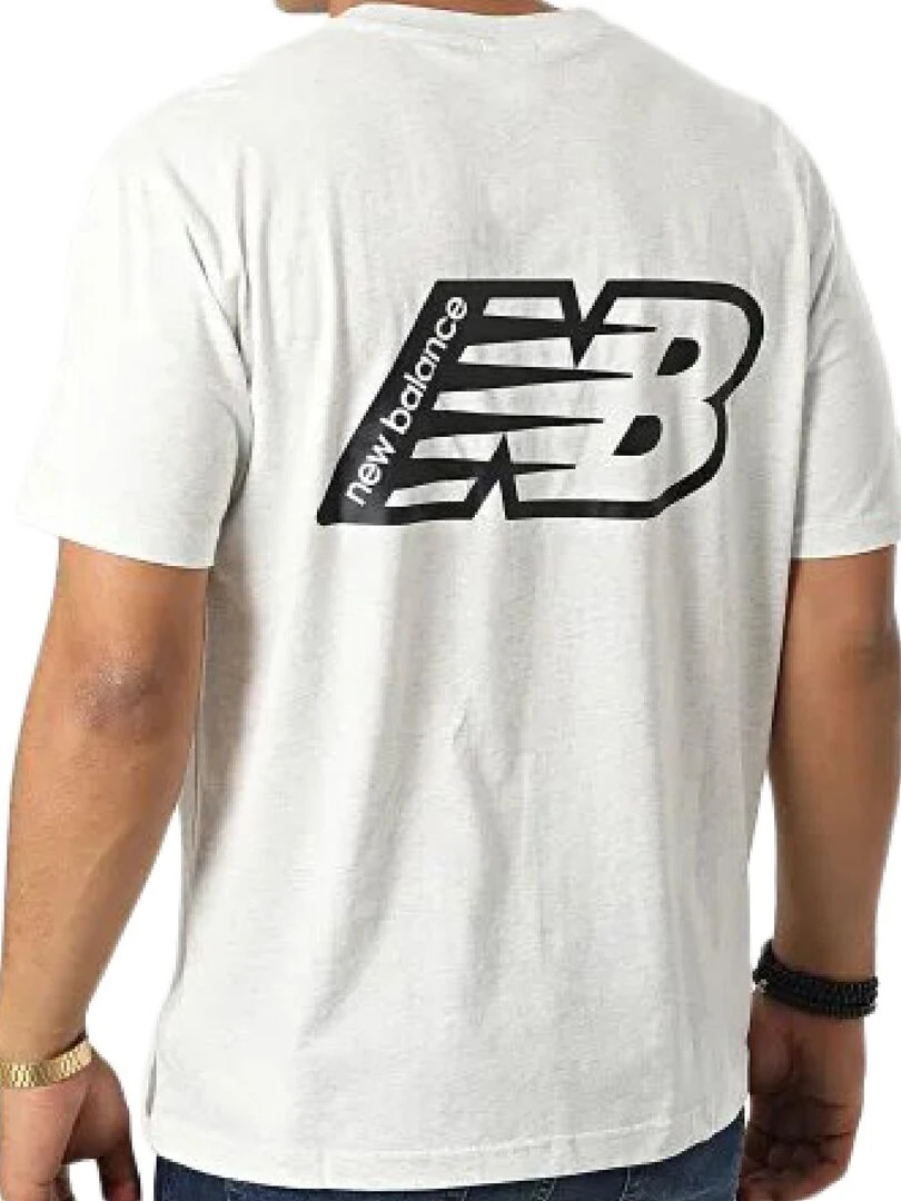 Tee Shirt New Balance   Gris