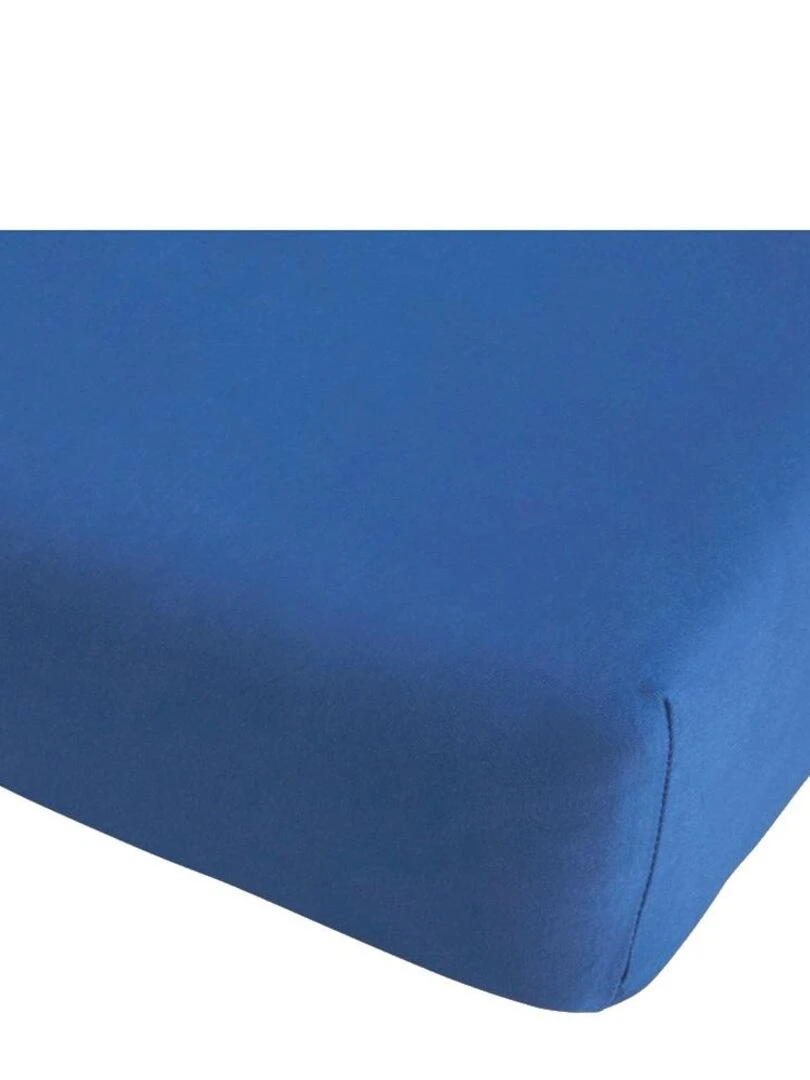 Drap Housse berceau bébé Les Chatounets Bleu marine