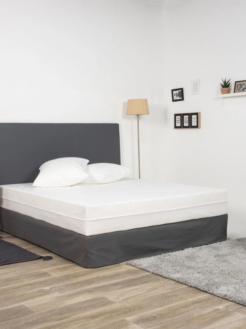Future Home   Protège oreiller anti punaise de lit   Blanc