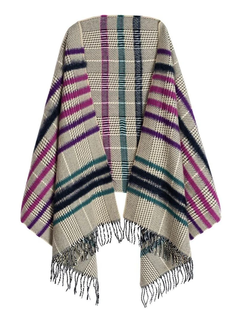 Châle Rasta Fabriqué en France Violet