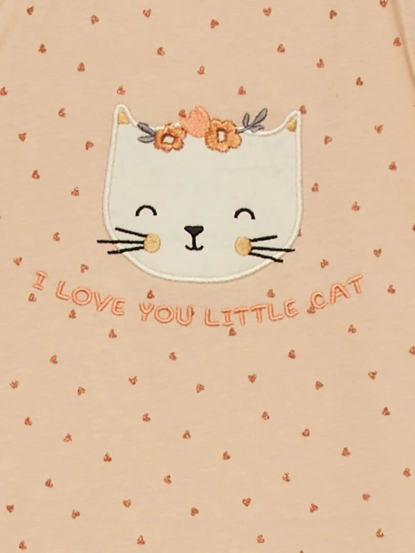 Gigoteuse légère pur coton   TOG 0.5   rose