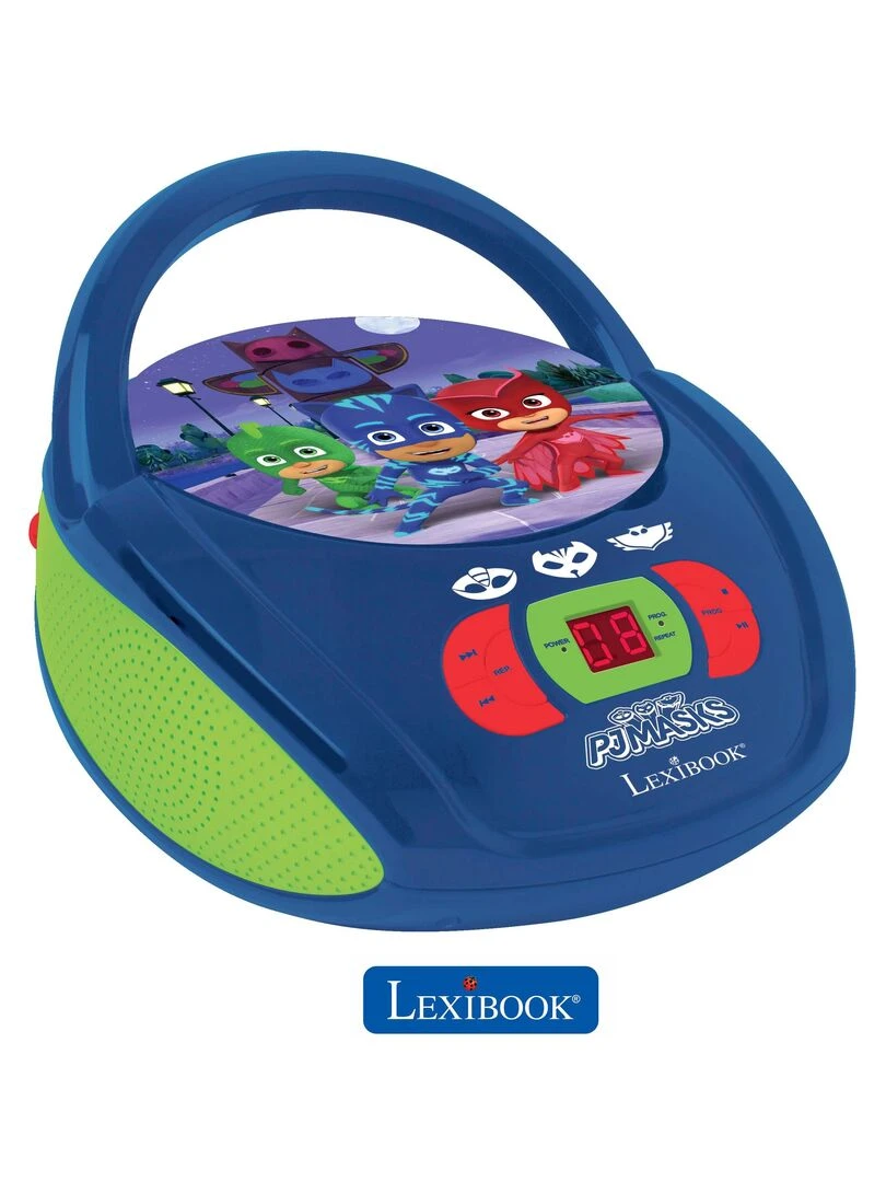 Lecteur Cd Portable Avec Prise Micro Pyjamasques   N/A
