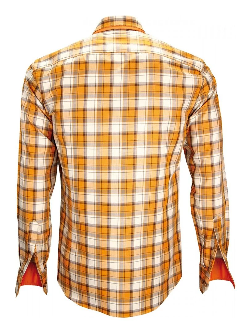 Chemise casual DEVON Orange