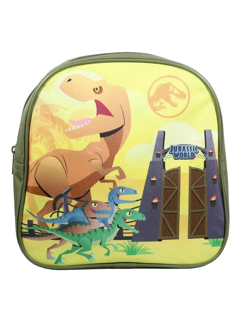 BAGTROTTER Sac à dos gouter 24 cm maternelle Jurassic World Dinosaure Jaune Jaune