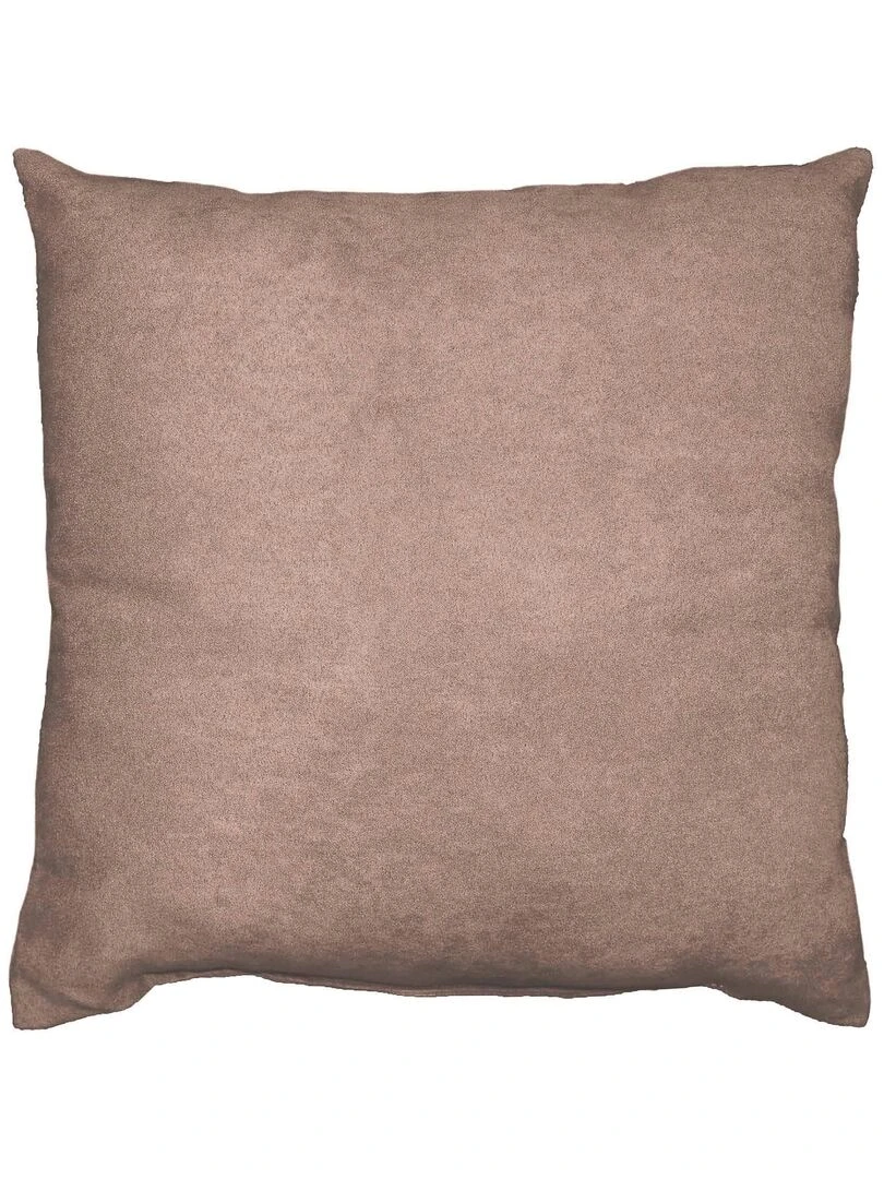 Coussin Uni Suede Collection Suedine Beige