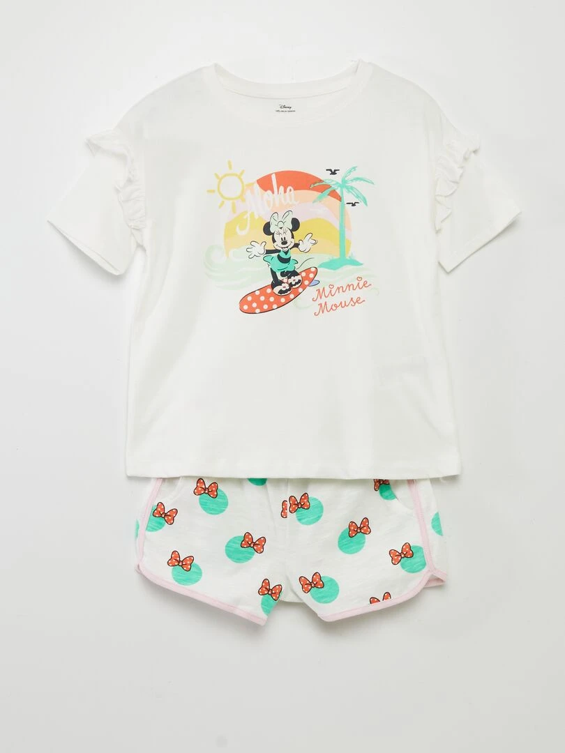 Pyjama 'Le Roi Lion' en jersey 2 pièces BEIGE