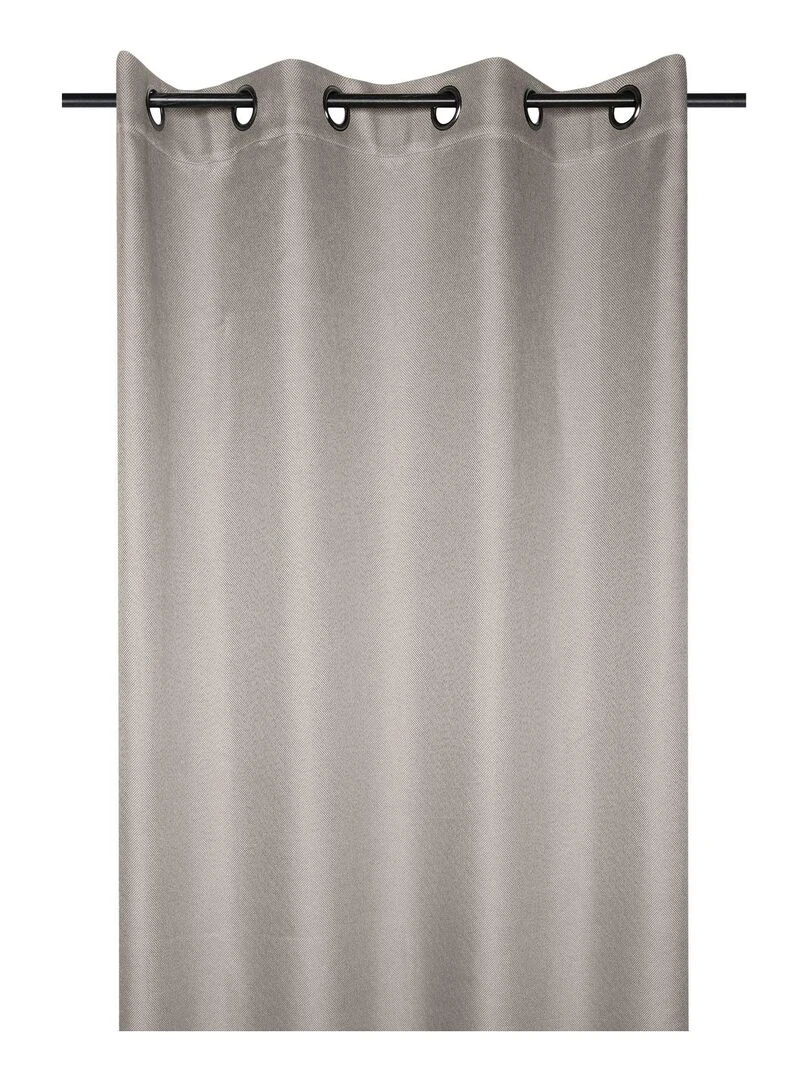 Rideau occultant doublure polaire Beige