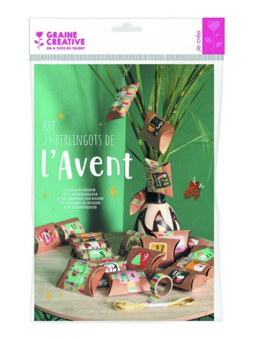 Calendrier de l'avent Berlingots personnages N/A