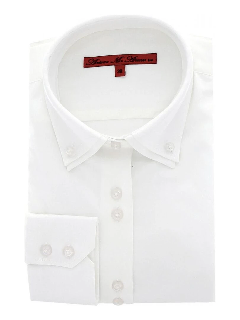 Chemise double col WICHITA Blanc