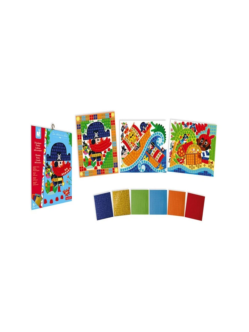 Cartes créatives Mosaïques Pirates Les ateliers du calme N/A