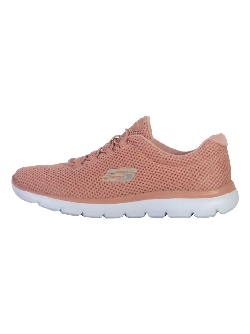 Basket à lacets Skechers Quick Lapse Rose