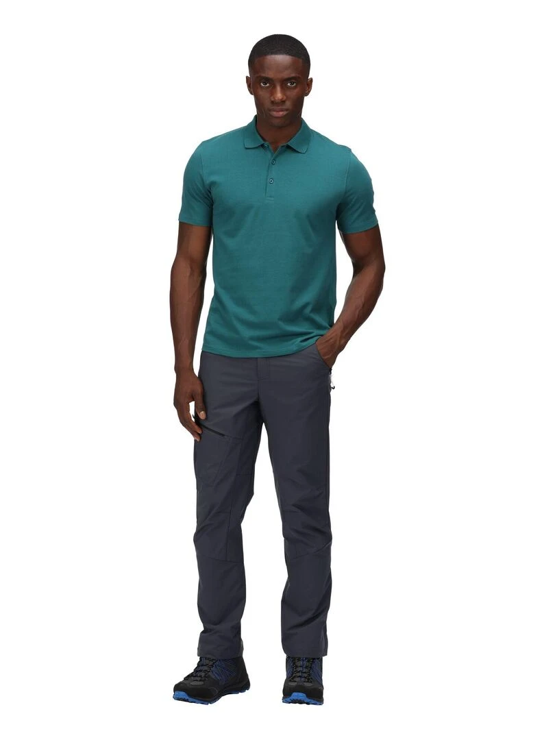 Regatta   Polo manches courtes SINTON   Bleu turquoise