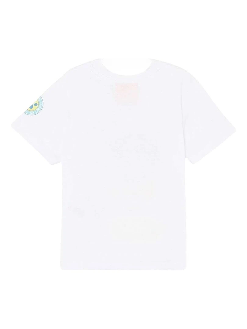 Avengers   T shirt garçon imprimé Avengers en coton   Blanc