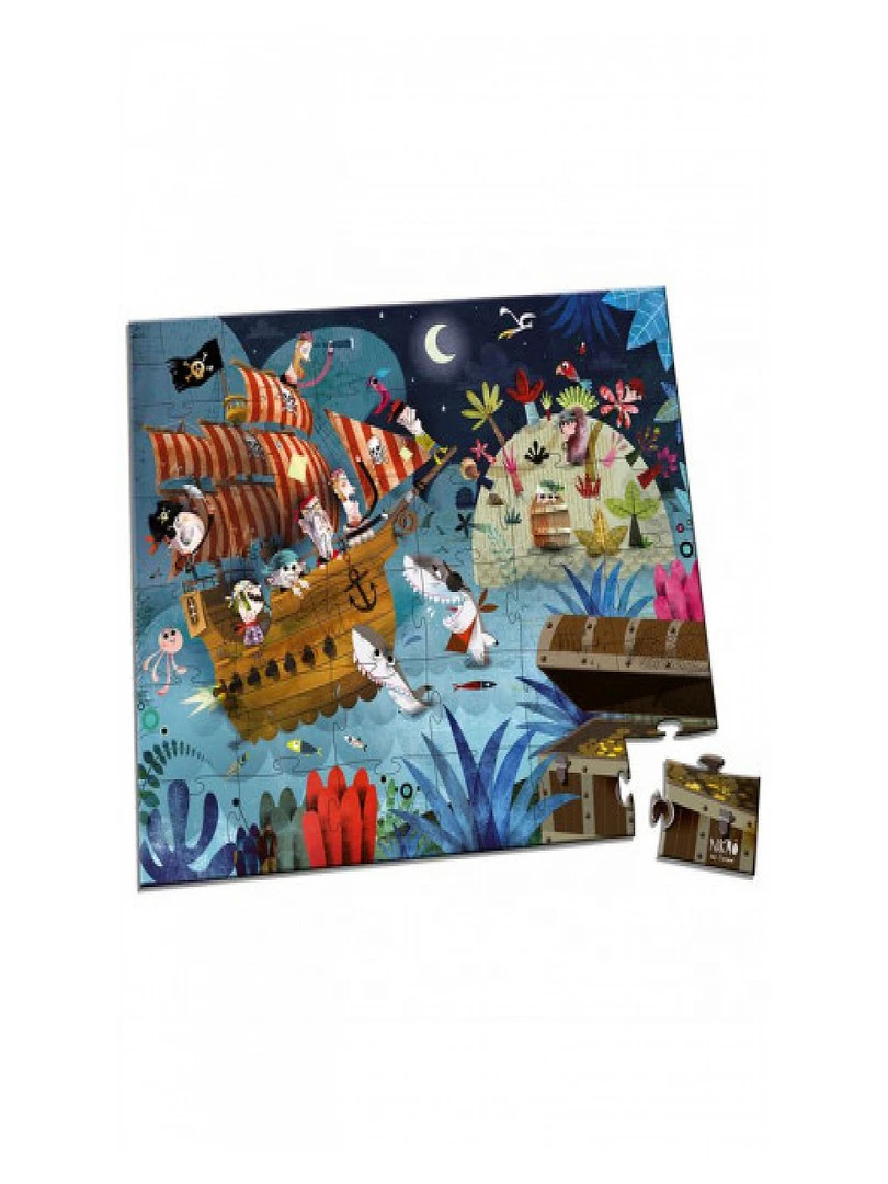 Puzzle La Chasse Aux Tresors 36 Pieces N/A