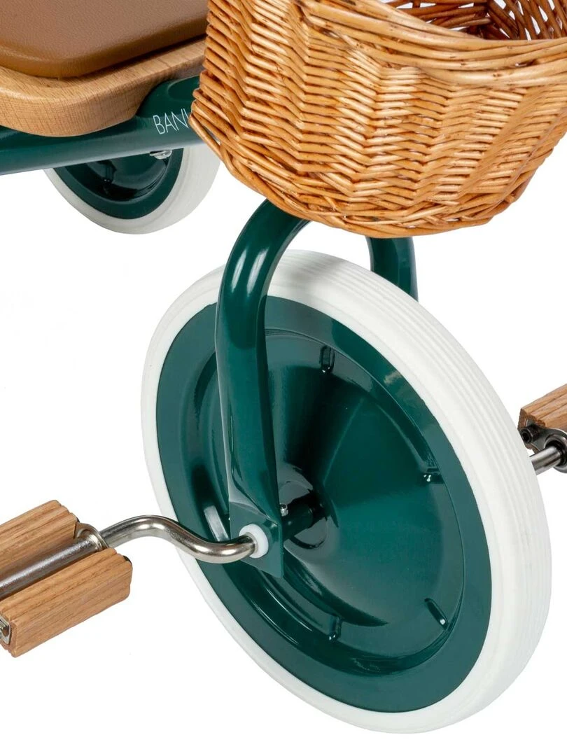 Tricycle vintage en métal vert Banwood   Vert