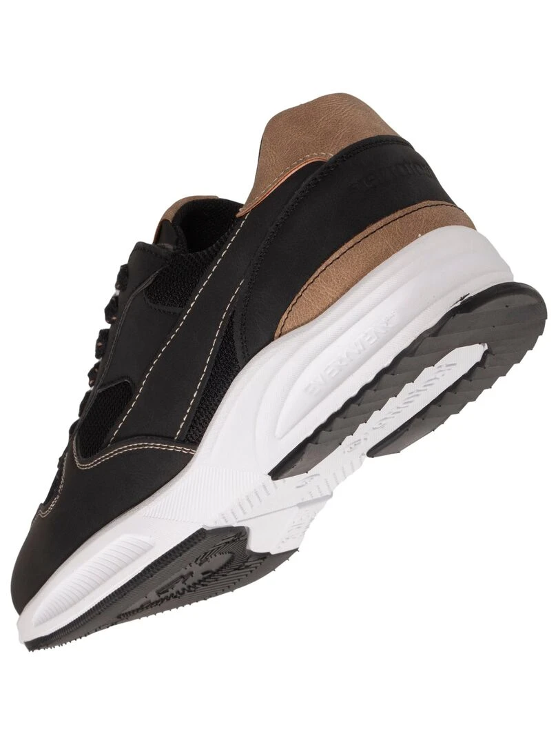 Baskets Confort Homme Noir   Noir