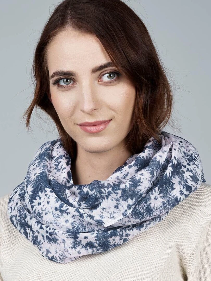 Snood léger Abby Bleu