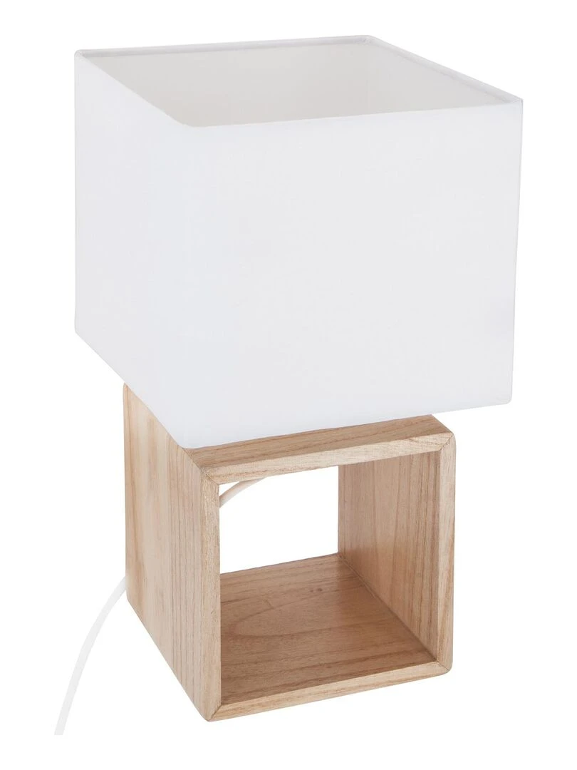 Lampe carrée à poser Blanc