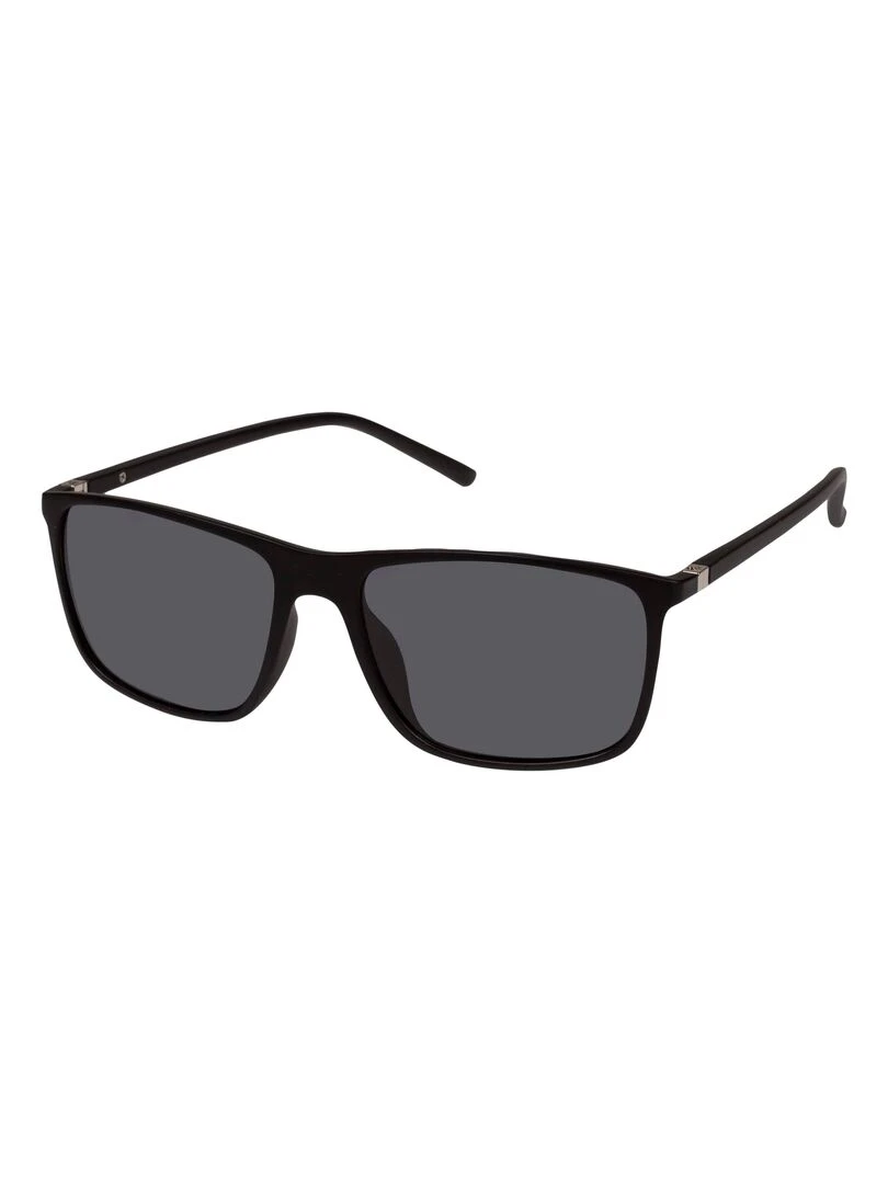 Lunettes de soleil Rectangulaire Noir Noir