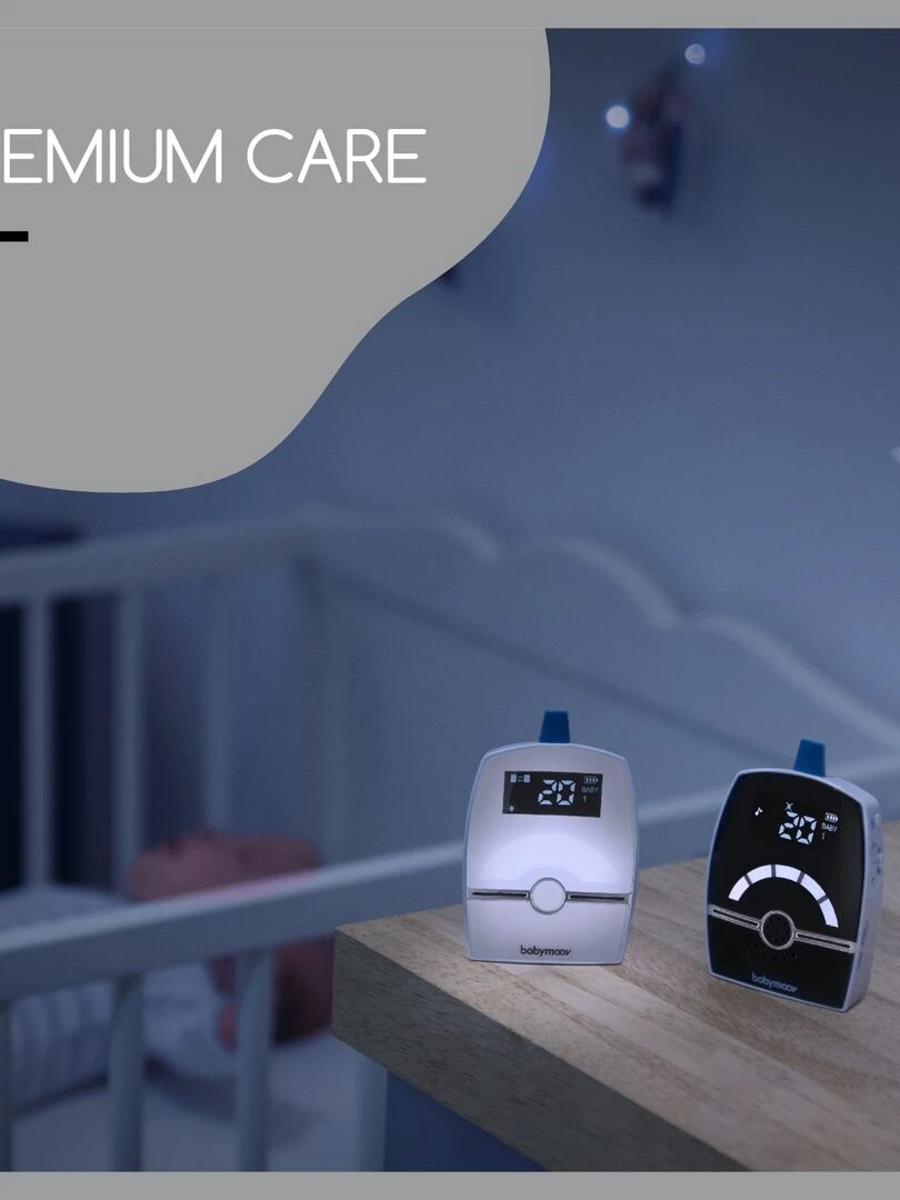 Emetteur Additionnel Babyphone premium Care Babymoov Blanc