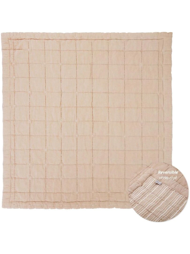 Baby Relax Tapis Coton Anna Terracotta Lave par Nattiot 100 x 1 Marron