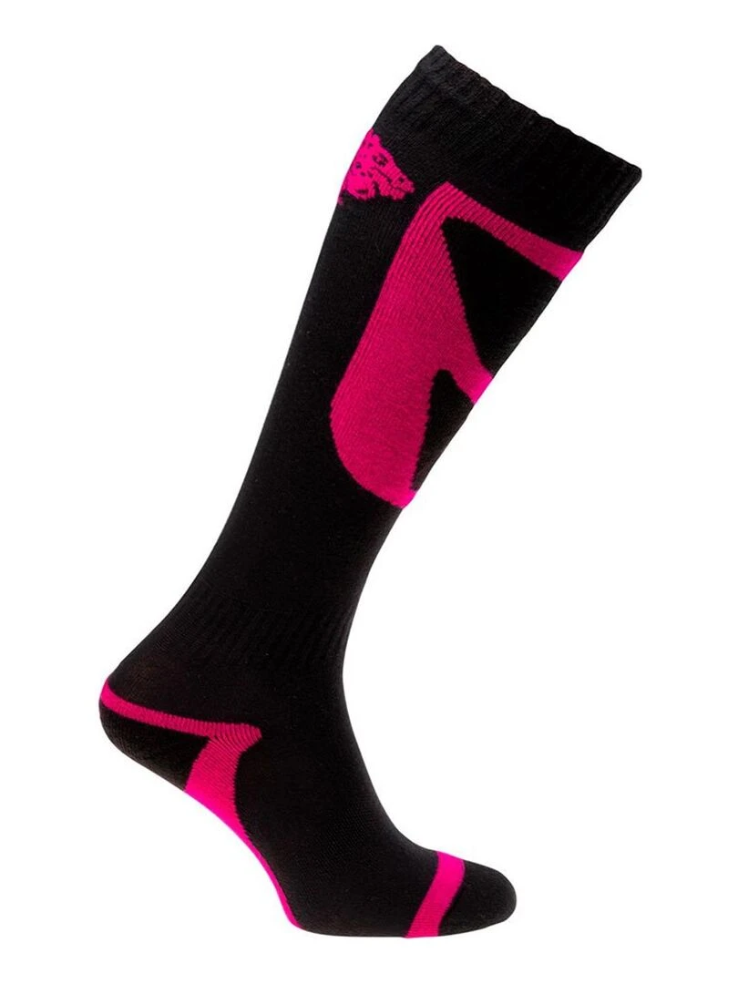 Iguana   Chaussettes de ski TANAS   Noir Rouge