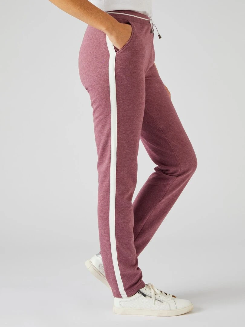 Pantalon de détente intérieur bouclette Happy D. by Damart Bordeaux