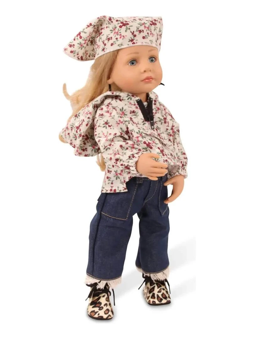 Poupée 36 cm : Grete  cheveux blonds  yeux bleus   N/A