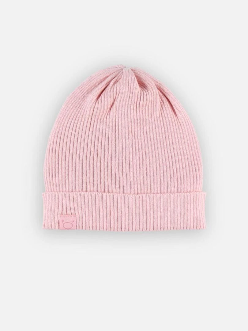Bonnet de naissance clair Noukie's Rose