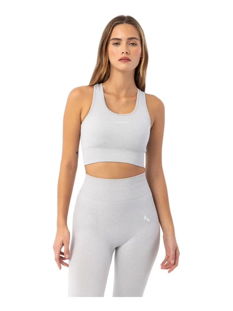 Carpatree   Haut court BLAZE   Gris chiné