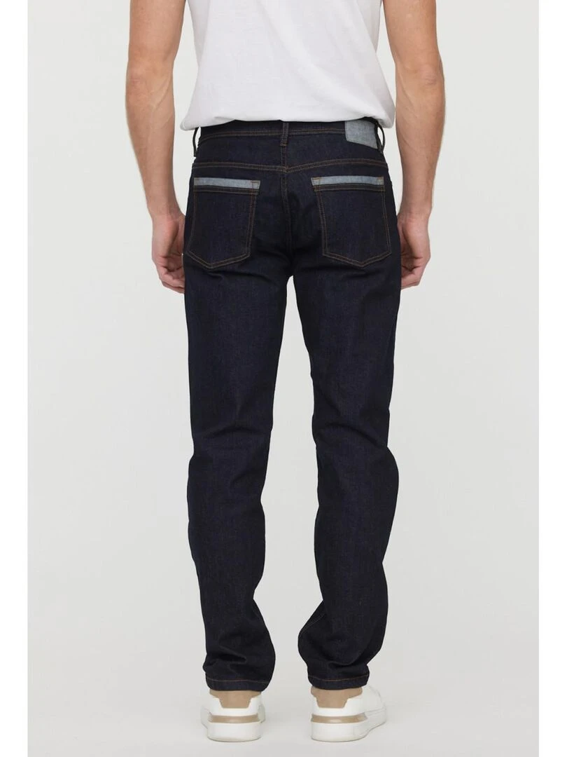 Lee Cooper   Jean coton regular LC118BT   Bleu foncé