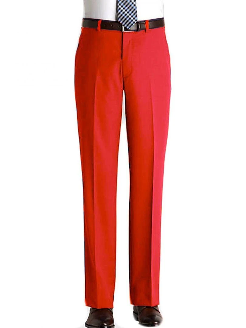 Pantalon en polyester Kebello Rouge