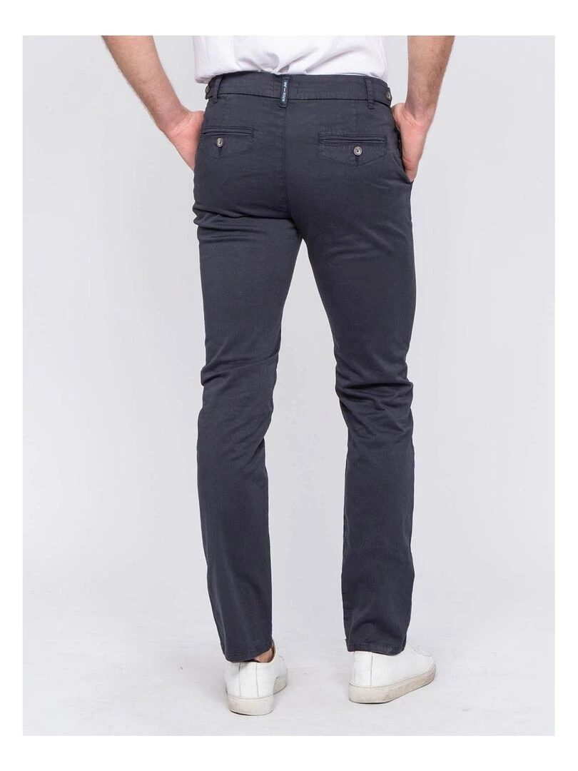 Pantalon chino CALES Bleu marine