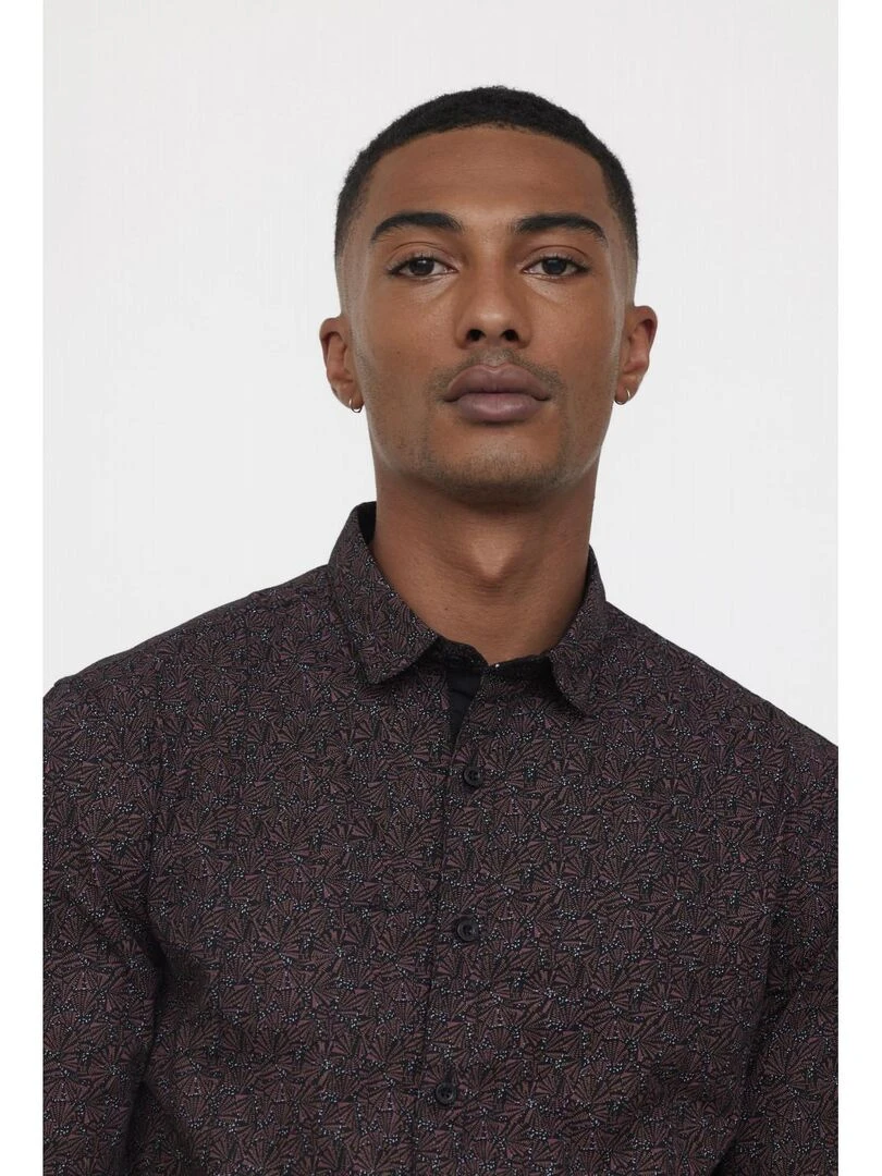 Lee Cooper   Chemise manches longues coton  DYM   Noir