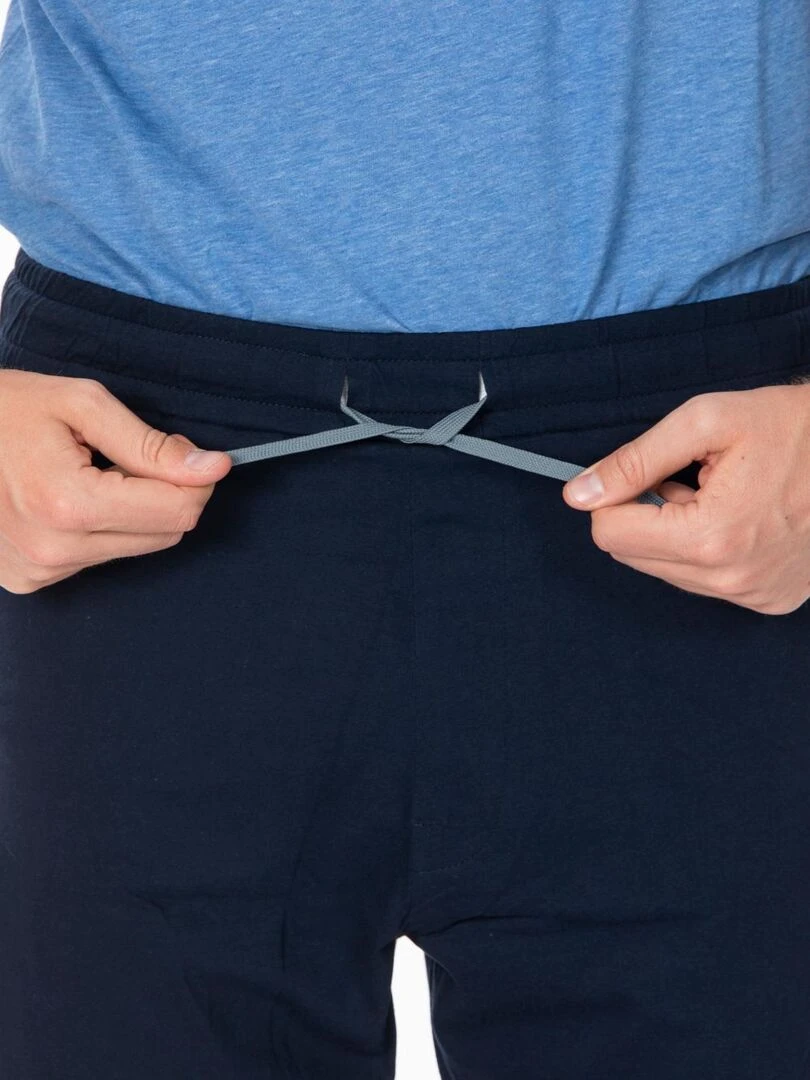 Pyjashort coton PYJA8 'Rica Lewis' Bleu