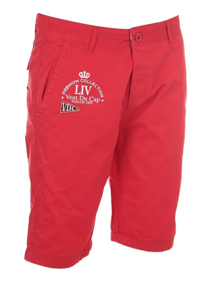Bermuda homme CANARY VENT DU CAP Rouge