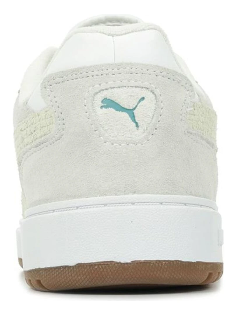Baskets PUMA Doublecourt Prm   Blanc Beige Gris