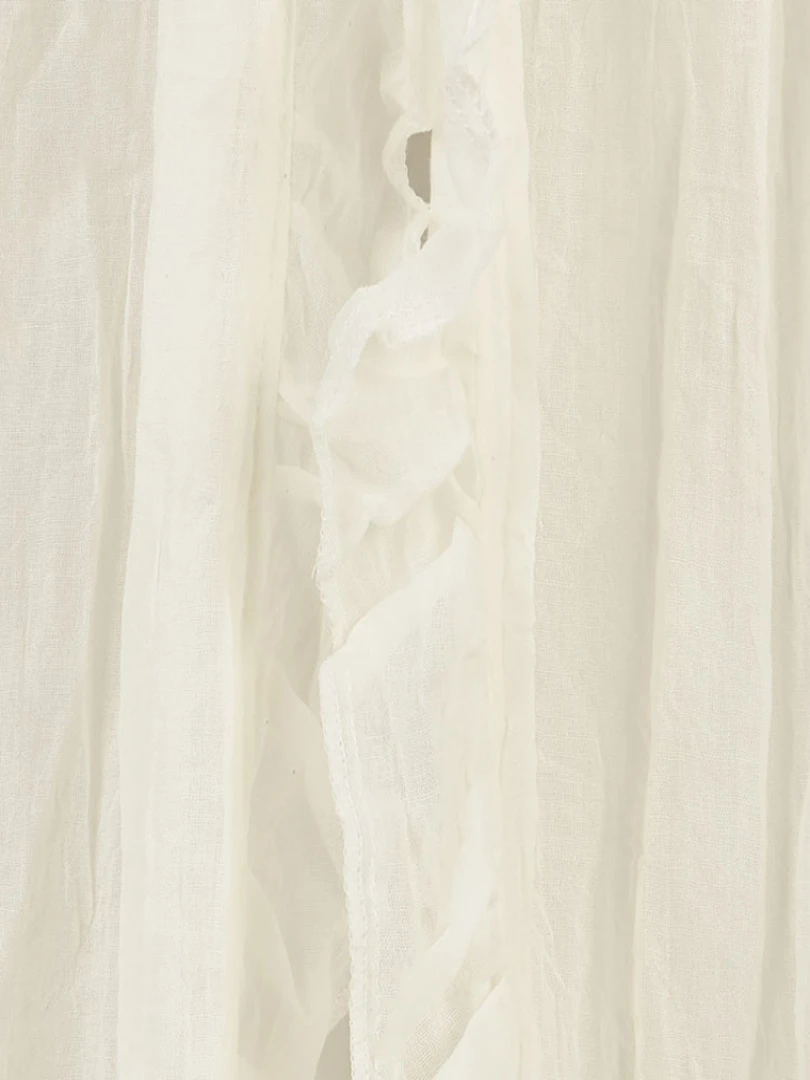 Ciel de lit ivoire (155 cm) Beige