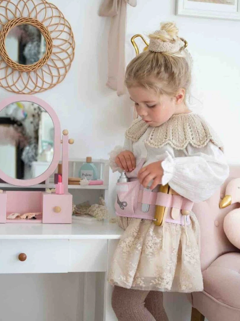 Ceinture coiffure Rose