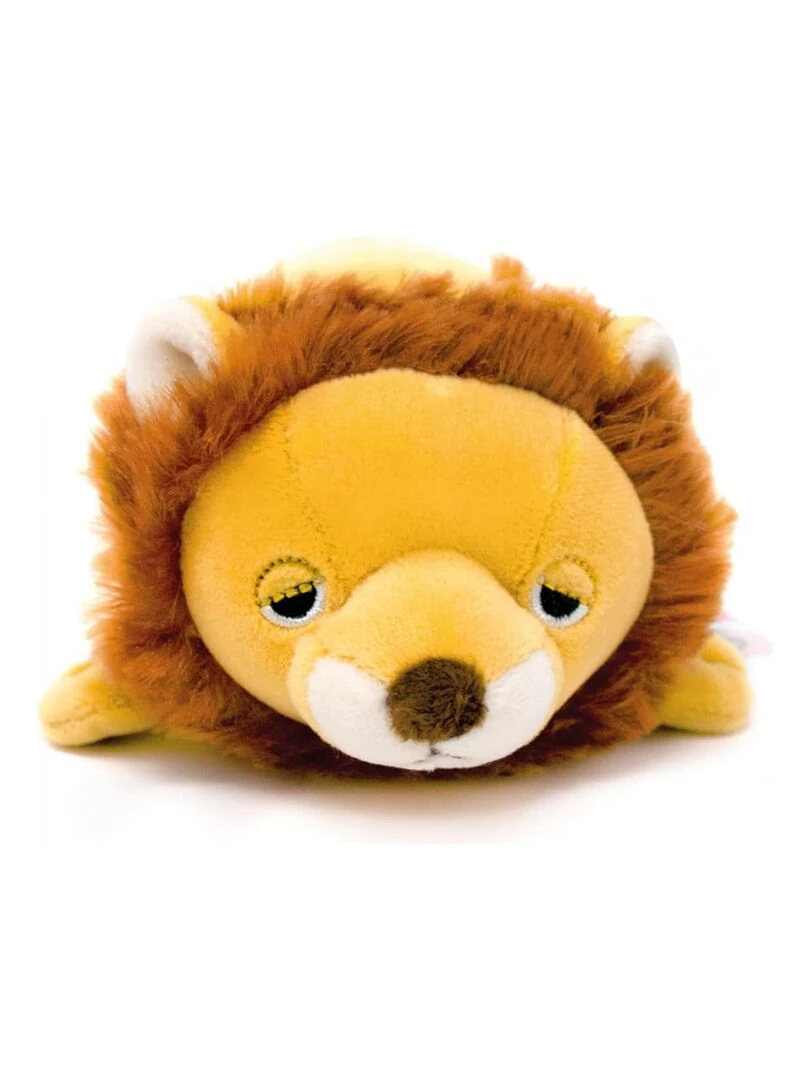 Peluche nemu nemu   LEON   Lion   Taille S   20 cm   Orange