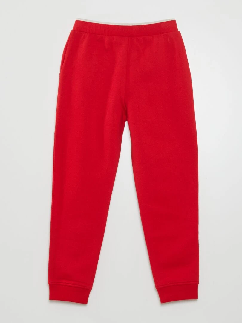 Pantalon de jogging rouge