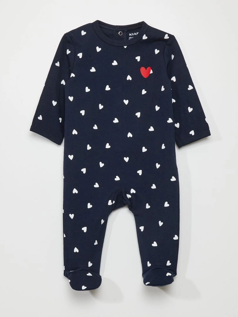 Set dors bien + body + bavoir 3 pièces Bleu/blanc
