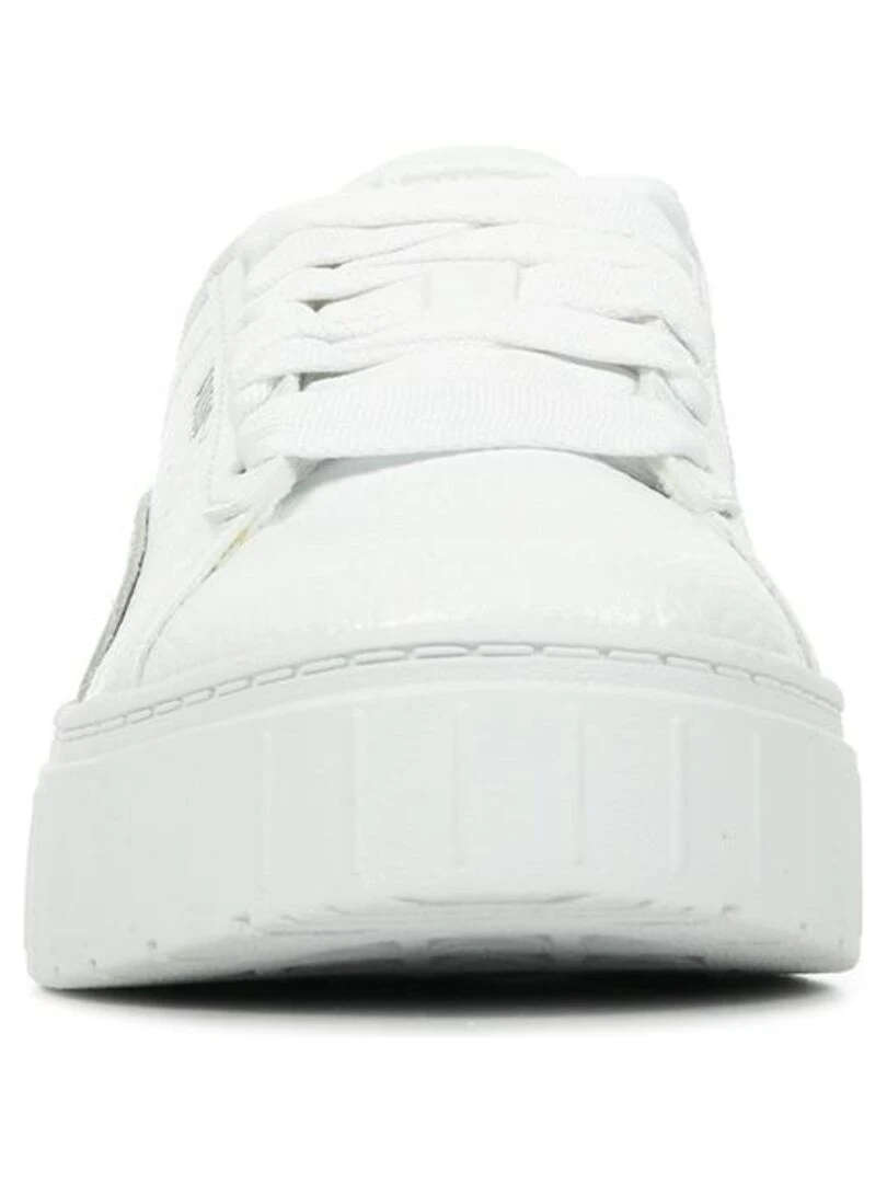 Baskets PUMA Mayze Snake Ps   Blanc