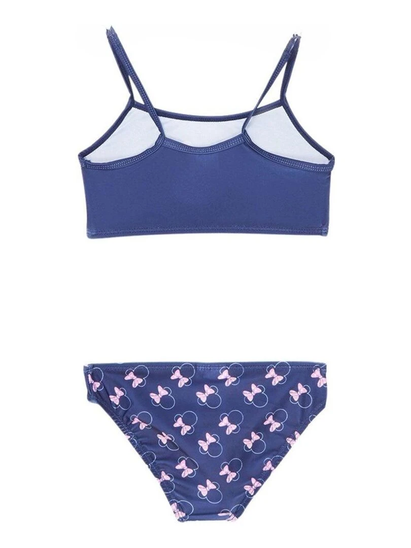 Disney Maillot De Bain fille imprimé Minnie Bleu marine