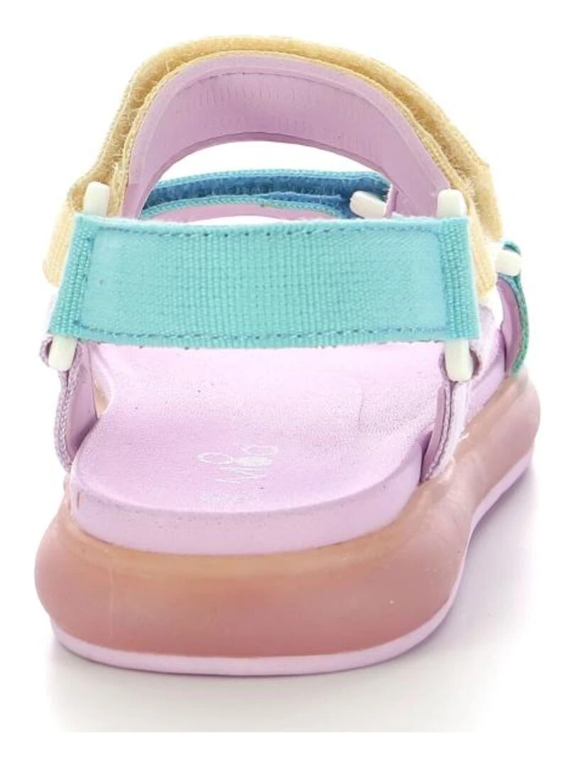 Sandales Textile Lamis   Rose