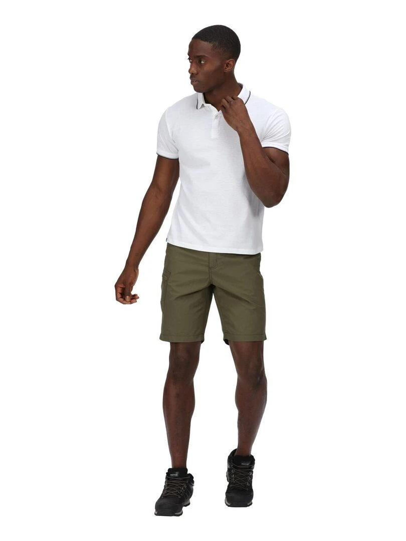 Regatta   Short DELGADO   Vert kaki
