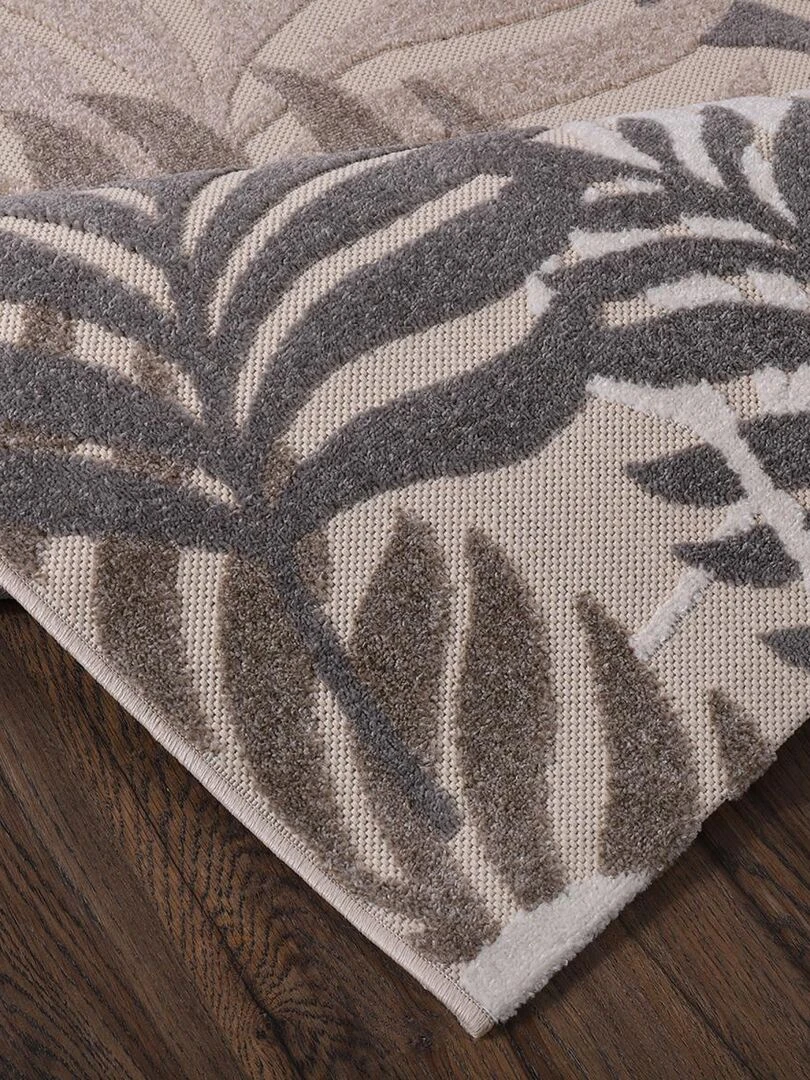 Tapis exterieur CHIMEK OEKO TEX® Ecru