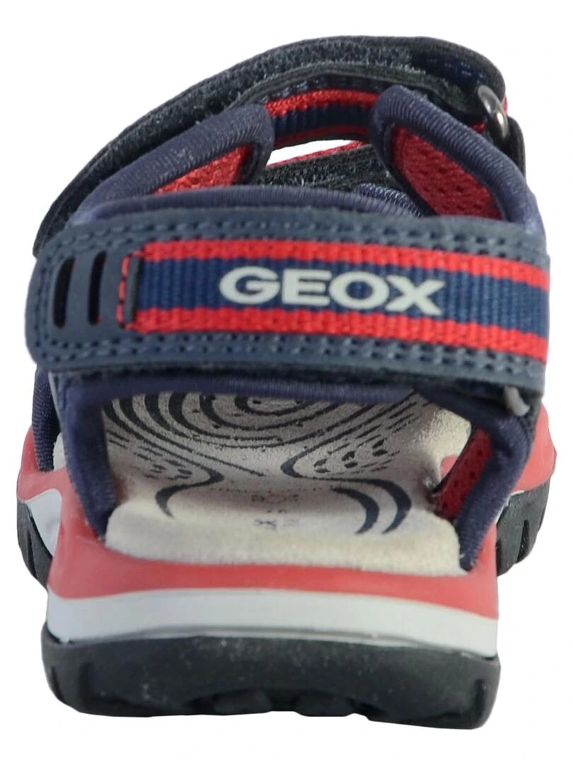 Sandales Geox EnfantGarçons J Borealis B. D  Mesh+Wax.Syn   Bleu