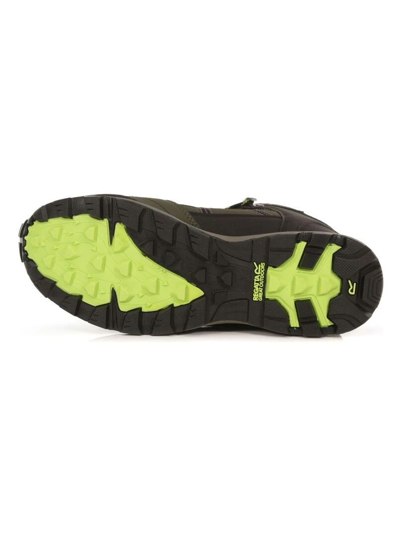 Regatta   Chaussures montantes de randonnée SAMARIS   Vert foncé