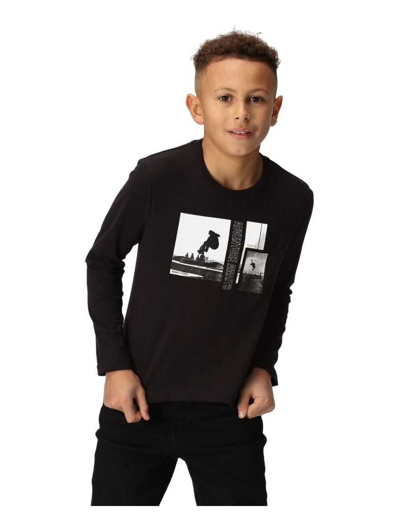 Regatta   T shirt WENBIE   Noir